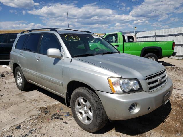 TOYOTA HIGHLANDER 2003 with VIN JTEGD21A830052787 - Photo from auction