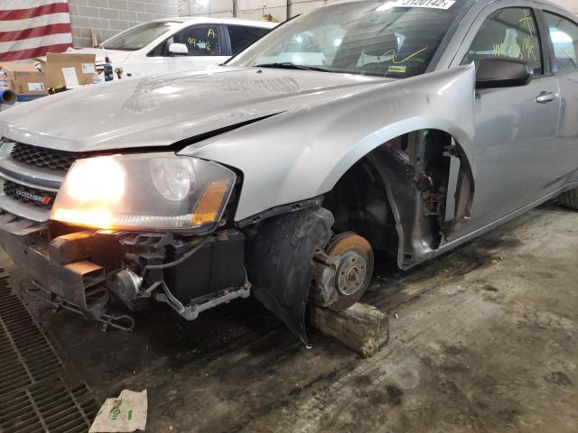 Photo 9 from auction – 2014 DODGE AVENGER SE with VIN 1C3CDZAB1EN184529