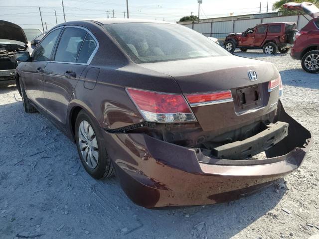 Photo 3 from auction – 2011 HONDA ACCORD LX with VIN 1HGCP2F35BA156202
