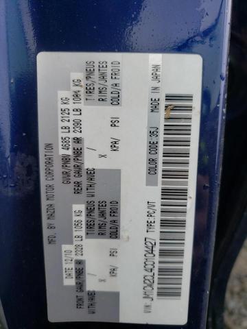 Photo 10 from auction – 2012 MAZDA 5 with VIN JM1CW2CL4C0104427