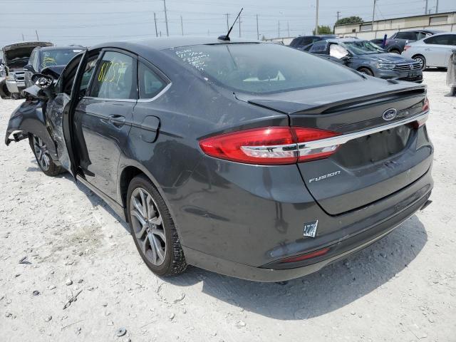 Photo 3 from auction – 2017 FORD FUSION S with VIN 3FA6P0G72HR283799