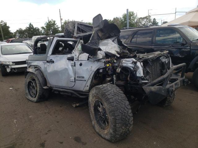 JEEP WRANGLER S 2015 with VIN 1C4AJWAG5FL530617 - Photo from auction