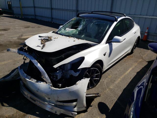 Photo 2 from auction – 2021 TESLA MODEL 3 with VIN 5YJ3E1EB5MF876200