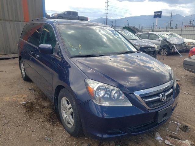 HONDA ODYSSEY EX 2007 with VIN 5FNRL38467B098051 - Photo from auction