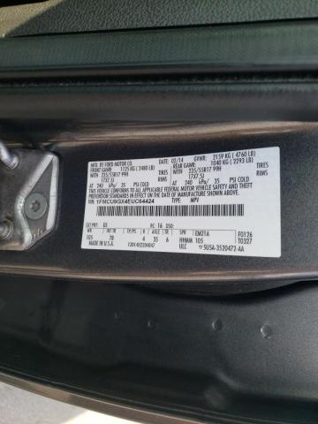 Photo 10 from auction – 2014 FORD ESCAPE SE with VIN 1FMCU9GX4EUC64424