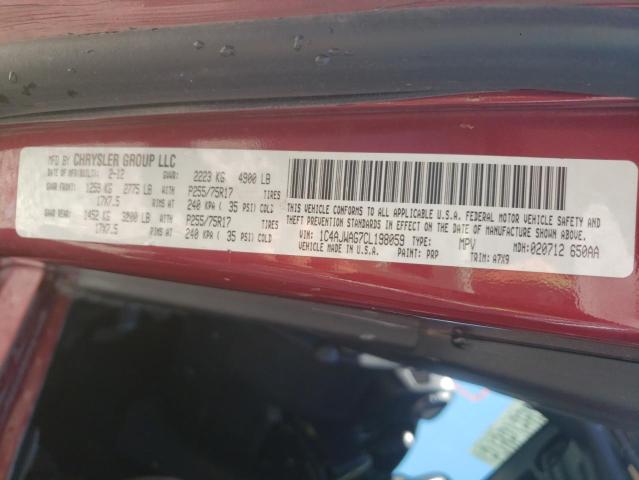 Photo 10 from auction – 2012 JEEP WRANGLER S with VIN 1C4AJWAG7CL198059