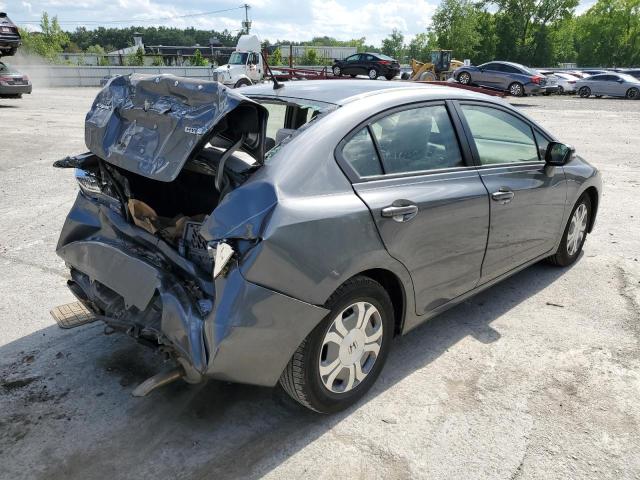 Photo 4 from auction – 2012 HONDA CIVIC HYBR with VIN JHMFB4F27CS004736