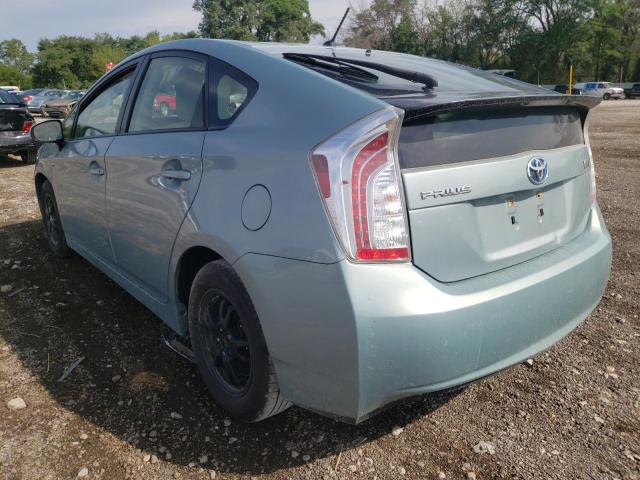 Photo 3 from auction – 2014 TOYOTA PRIUS with VIN JTDKN3DU1E1811574