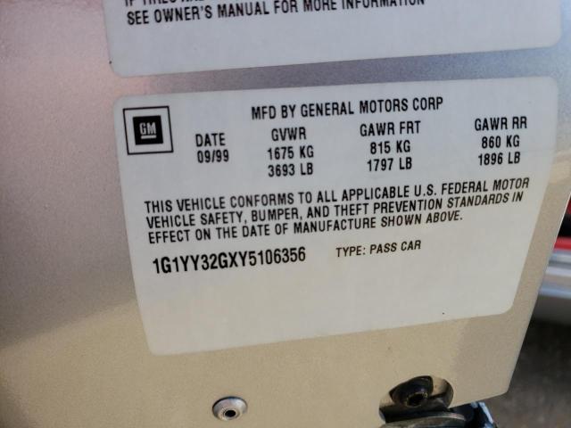 Photo 10 from auction – 2000 CHEVROLET CORVETTE with VIN 1G1YY32GXY5106356