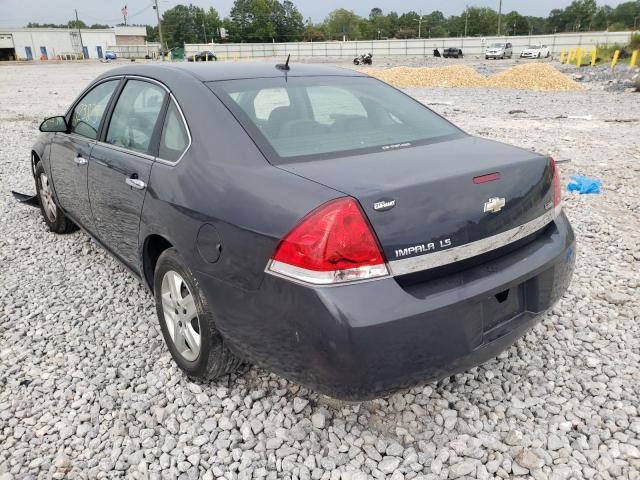 Photo 3 from auction – 2008 CHEVROLET IMPALA LS with VIN 2G1WB58KX81365589