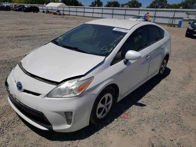 Photo 2 from auction – 2012 TOYOTA PRIUS with VIN JTDKN3DU9C5458538