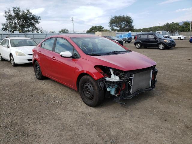 KIA FORTE LX 2016 with VIN KNAFK4A63G5579686 - Photo from auction