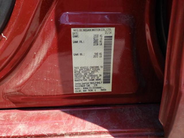 Photo 10 from auction – 2014 NISSAN ALTIMA 2.5 with VIN 1N4AL3AP1EC902967