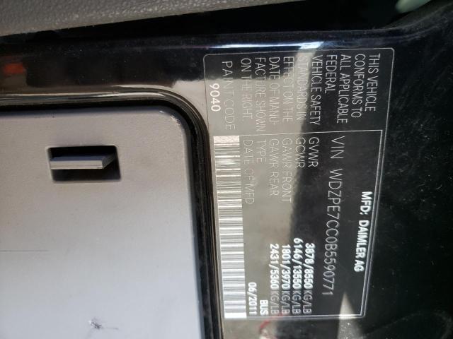 Photo 10 from auction – 2011 MERCEDES-BENZ SPRINTER 2 with VIN WDZPE7CC0B5590771
