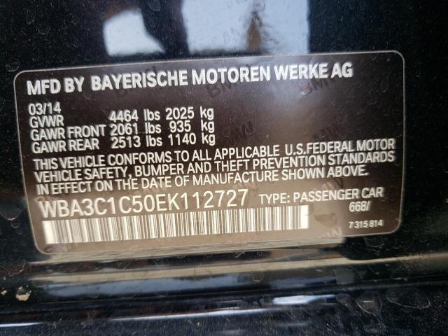 Photo 10 from auction – 2014 BMW 328 I SULE with VIN WBA3C1C50EK112727