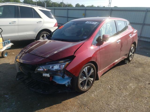 Photo 2 from auction – 2021 NISSAN LEAF SL PL with VIN 1N4BZ1DV8MC553399
