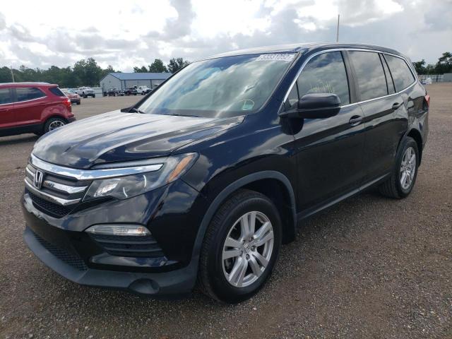 Photo 2 from auction – 2018 HONDA PILOT LX with VIN 5FNYF5H16JB008697