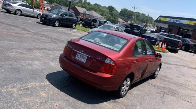 Photo 4 from auction – 2006 KIA SPECTRA LX with VIN KNAFE121465322222