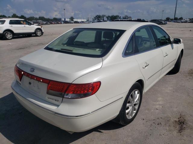 Photo 4 from auction – 2006 HYUNDAI AZERA SE with VIN KMHFC46F26A111118