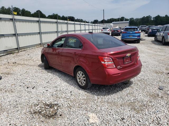 Photo 3 from auction – 2017 CHEVROLET SONIC LT with VIN 1G1JD5SH2H4105581
