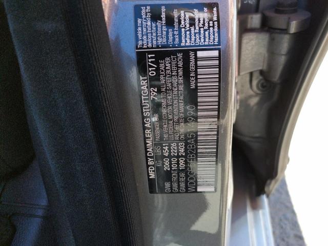 Photo 10 from auction – 2011 MERCEDES-BENZ C 300 with VIN WDDGF5EB2BA514990