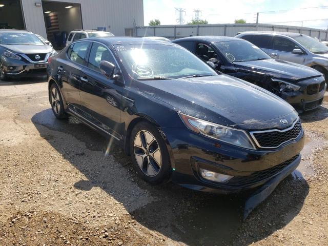 KIA OPTIMA HYB 2012 with VIN KNAGM4AD2C5032609 - Photo from auction