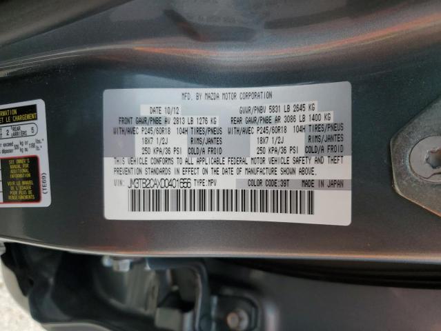 Photo 10 from auction – 2013 MAZDA CX-9 TOURI with VIN JM3TB2CAXD0401656