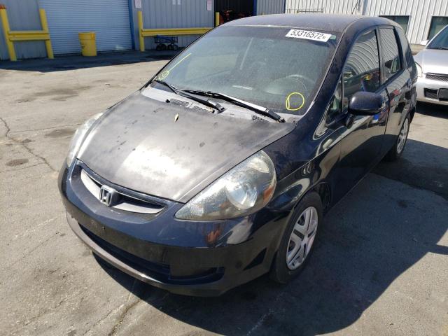 Photo 2 from auction – 2007 HONDA FIT with VIN JHMGD37437S005672
