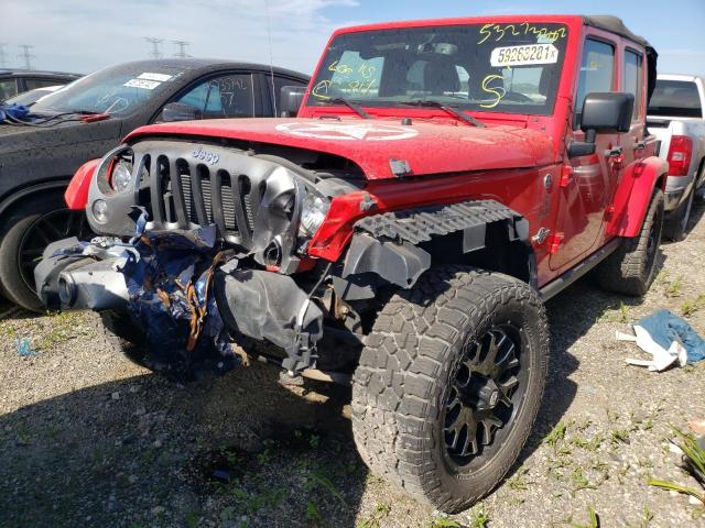 Photo 2 from auction – 2015 JEEP WRANGLER U with VIN 1C4BJWDG8FL640139