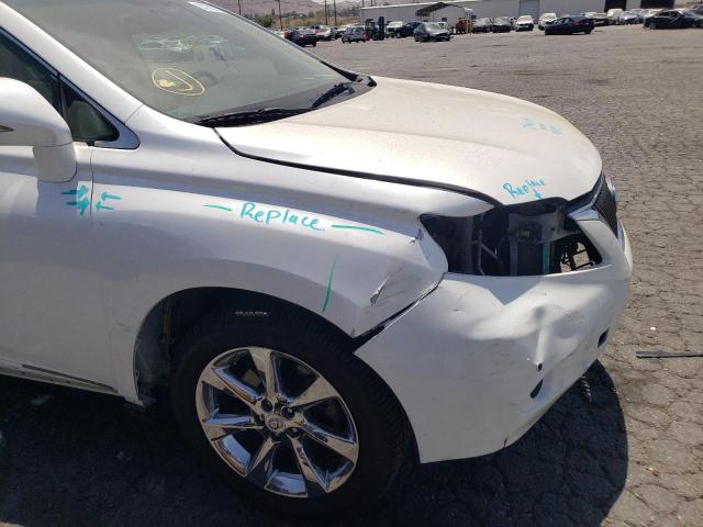 Photo 9 from auction – 2010 LEXUS RX 350 with VIN JTJZK1BA1A2001030