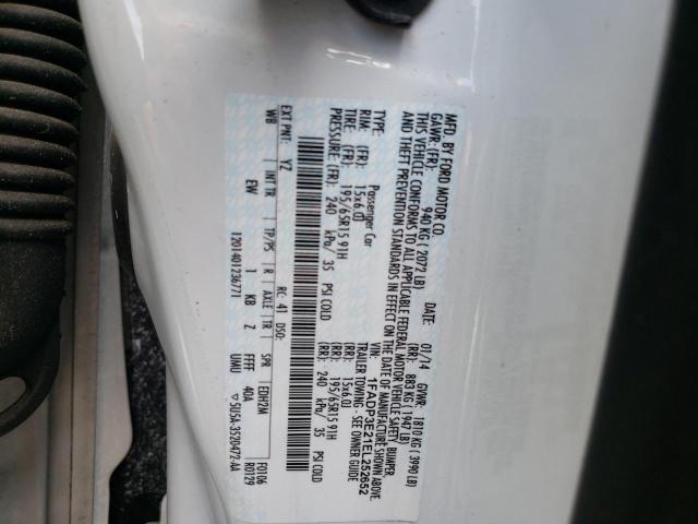 Photo 10 from auction – 2014 FORD FOCUS S with VIN 1FADP3E21EL252652