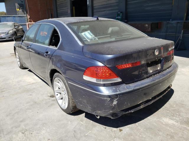 Photo 3 from auction – 2004 BMW 7 SERIES with VIN WBAGN63454DS50704