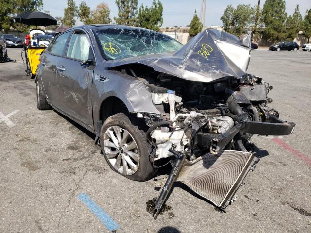 KIA OPTIMA EX 2016 with VIN 5XXGU4L3XGG010530 - Photo from auction