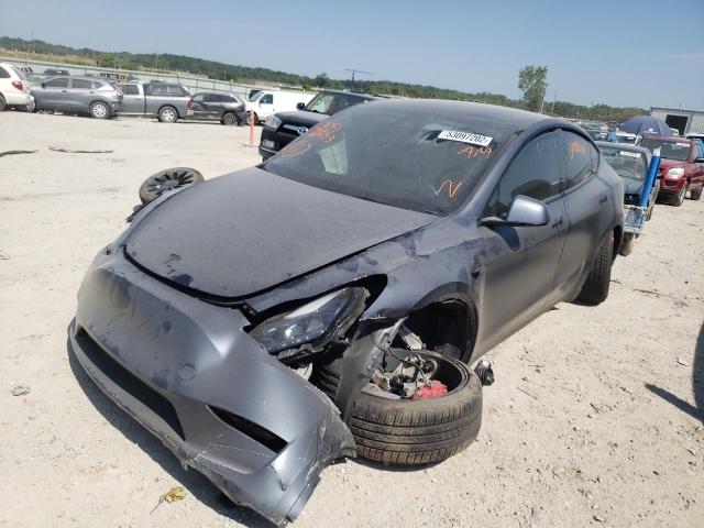 Photo 2 from auction – 2022 TESLA MODEL Y with VIN 7SAYGDEF5NF381925