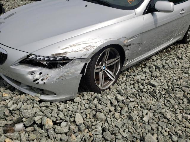 Photo 9 from auction – 2008 BMW 650 I with VIN WBAEB53558CX62123