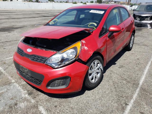 Photo 2 from auction – 2013 KIA RIO LX with VIN KNADM5A36D6205723
