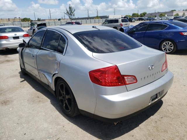 Photo 3 from auction – 2003 INFINITI G35 with VIN JNKCV51E73M328257