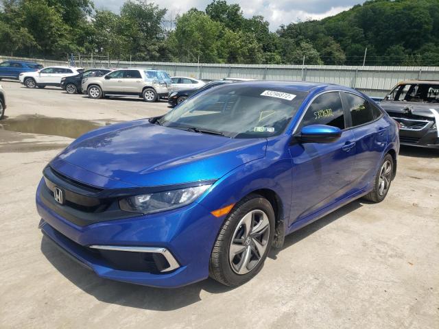 Photo 2 from auction – 2020 HONDA CIVIC LX with VIN 2HGFC2F64LH560811