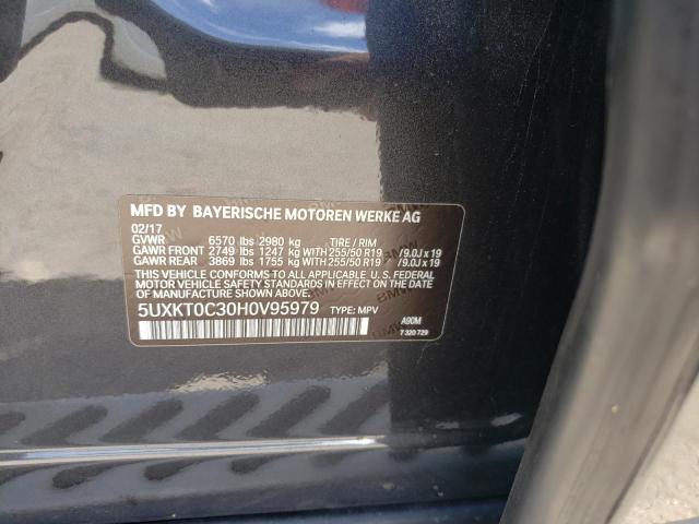 Photo 10 from auction – 2017 BMW X5 XDR40E with VIN 5UXKT0C30H0V95979