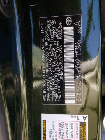 Photo 10 from auction – 2011 TOYOTA CAMRY BASE with VIN JTNBF3EKXB3011376
