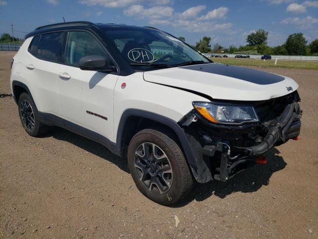 JEEP COMPASS TR 2020 with VIN 3C4NJDDB8LT171401 - Photo from auction
