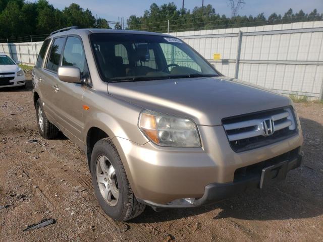 HONDA PILOT EX 2006 with VIN 5FNYF18786B018054 - Photo from auction
