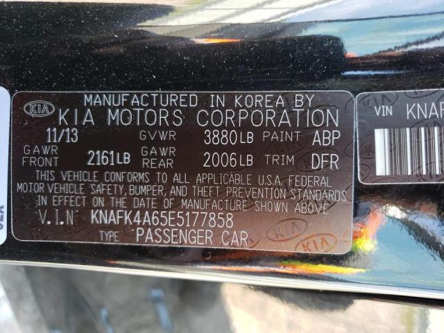 Photo 10 from auction – 2014 KIA FORTE LX with VIN KNAFK4A65E5177858