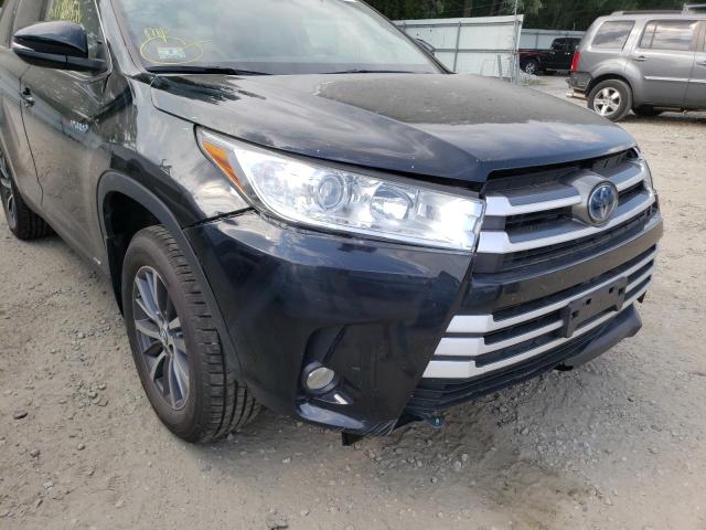 Photo 9 from auction – 2019 TOYOTA HIGHLANDER with VIN 5TDJGRFH7KS076591