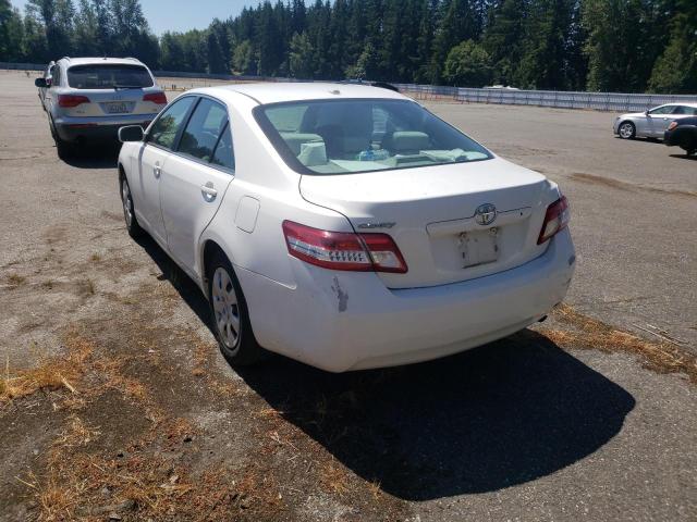 Photo 3 from auction – 2011 TOYOTA CAMRY BASE with VIN 4T4BF3EK3BR171616