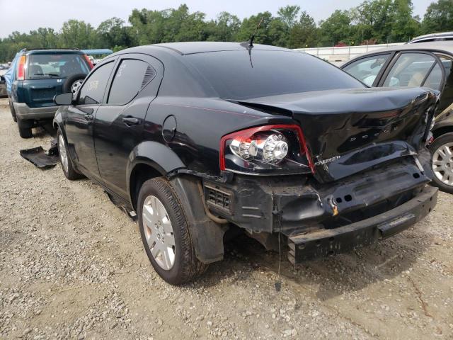 Photo 3 from auction – 2012 DODGE AVENGER with VIN 1C3CDZAB1CN310563