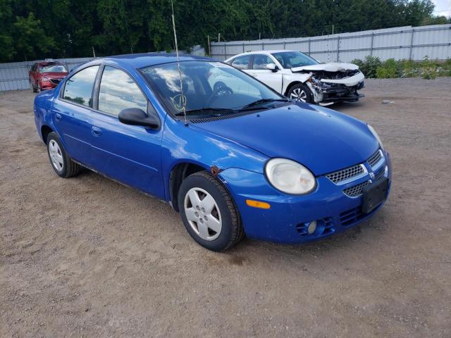 DODGE NEON SX 2. 2005 with VIN 1B3ES46C35D230755 - Photo from auction
