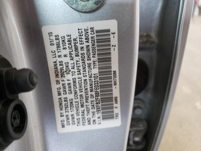 Photo 10 from auction – 2015 HONDA CIVIC EX with VIN 19XFB2F88FE033101