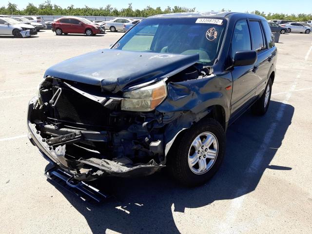 Photo 2 from auction – 2006 HONDA PILOT LX with VIN 5FNYF28186B036751