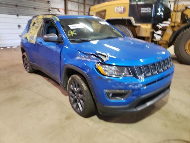 JEEP COMPASS 80 2021 with VIN 3C4NJDEB8MT591577 - Photo from auction